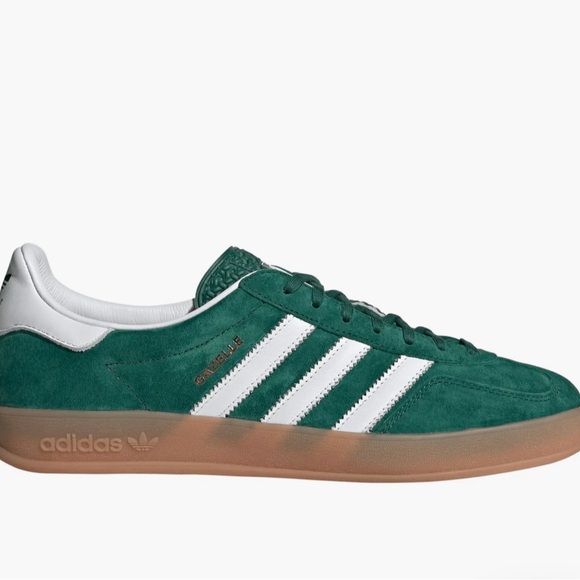adidas gazelle silver green womens Adidas Gazelle Size US 2 Shoes – MiniMe Preloved main image 0